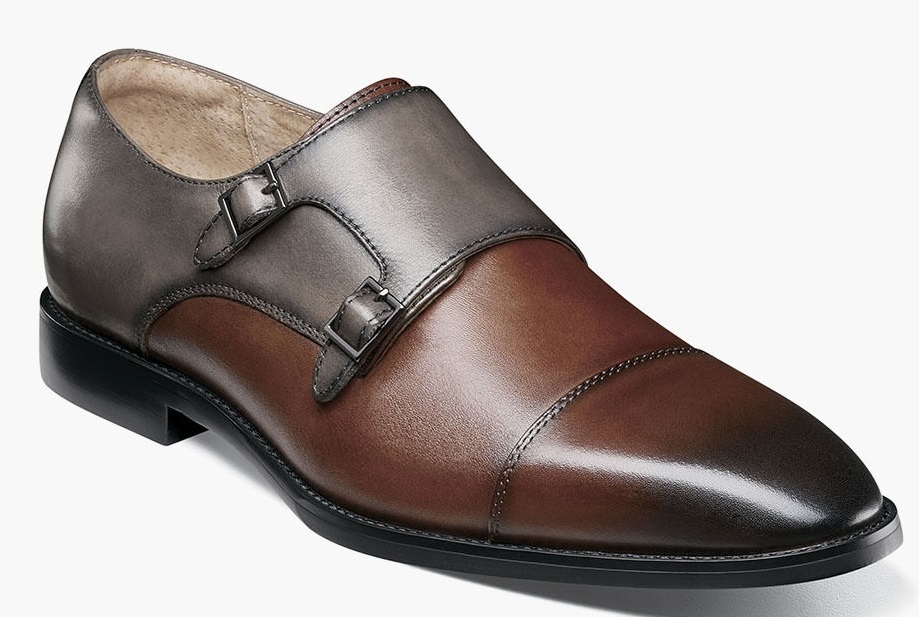 stacy adams monk strap dress shoes