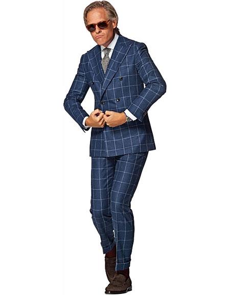 Men's Blue Suit