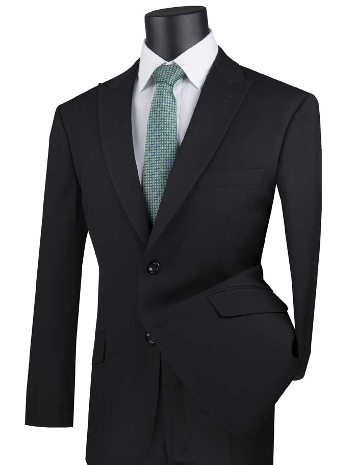 black two piece suit