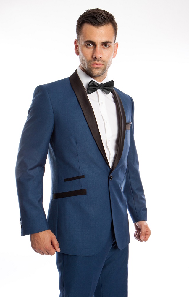 blue tuxedo for prom